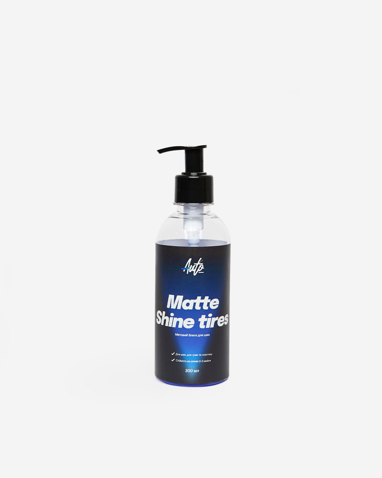 Матовий засіб для чорніння шин BECLEAN MATTE SHINE TIRES